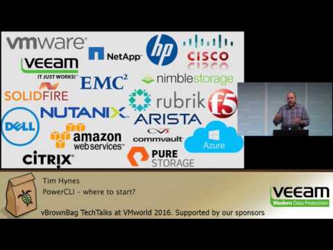 2016 VMworld EMEA - Tim Hynes - PowerCLI where to start