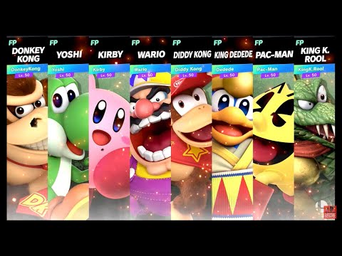 Super Smash Bros Ultimate Amiibo Fights –  Feast Battle