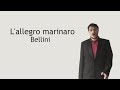 L'allegro marinaro - 15 chamber compositions - Bellini