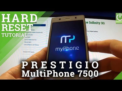Hard Reset PRESTIGIO MultiPhone 7500 - factory reset in PRESTIGIO