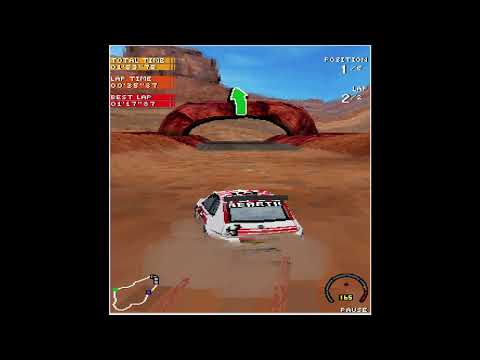 SEGA Rally 3D (J2ME) Walkthrough Part 1 - "Rookie: Gold Rush Express Rally" [2160p60]