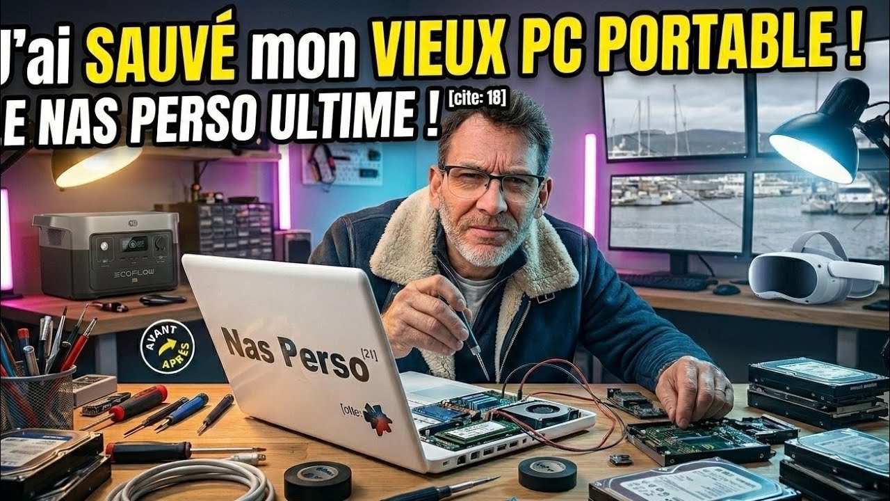 NAS Maison pas cher avec un Vieux PC portable Maxresdefault