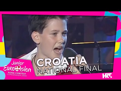 Dino Jelusić - Ti si moja prva ljubav - Croatia - National Final - Junior Eurovision 2003