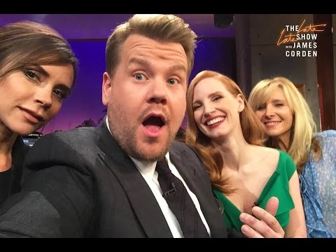 Victoria Beckham  at Carpool Karaoke with James Corden