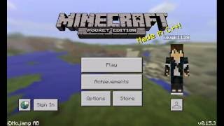 How to throw items in Minecraft PE