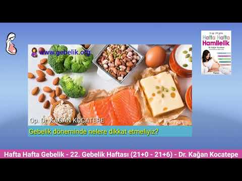 Gebelikte 22. hafta (21+0 - 21+6) belirtileri. Anne adayı ve bebekte değişiklikler. Detaylı ultrason