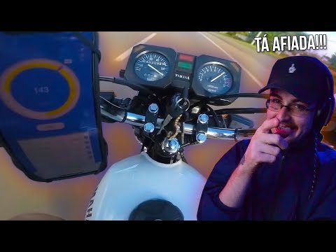 RD 135 TOP SPEED!!! MOTOR FUÇADO!!!