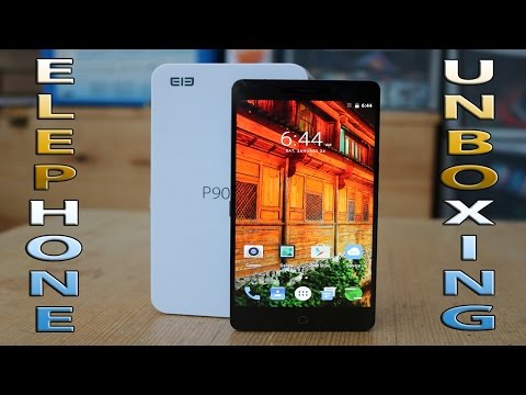 Elephone P9000 Unboxing MTK6755 2Ghz Octa Core 4GB English