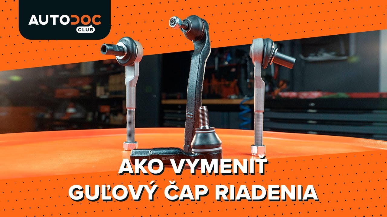 Guľový čap riadenia postup výmeny na vašom aute