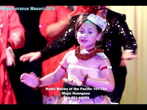 Miss Tauolunga Jr - Niss Apraxus Masani 2019 - Finau  Lavulo Cook -Radio Waves of the Pacific 107 7