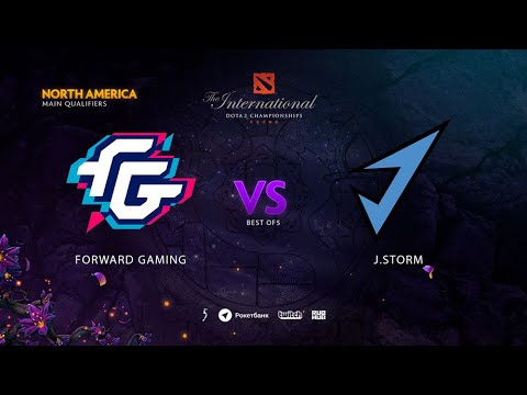 Forward Gaming vs J.Storm, TI9 Qualifiers NA, bo5, game 1 [Maelstorm & Mortalles]