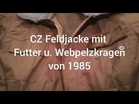 CZ Feldjacke M85 / Czech Army von 1985  OVP eine gute Alternative zum BW Parka Alte Art