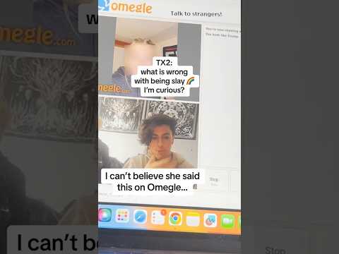 I CANT BELIEVE SHE SAID THIS ON OMEGLE… #omegle #lgbt #lgbtq #gay #rock #rockmusic #music #pride