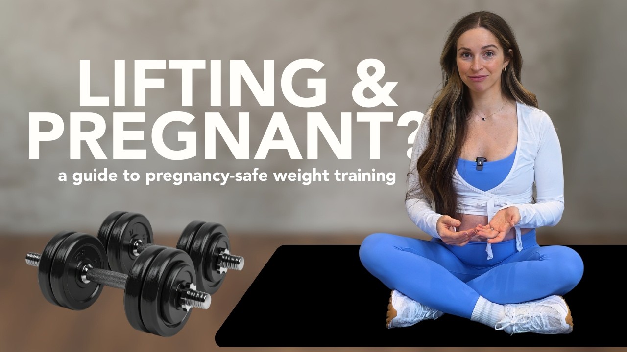 How to Strength Train Safely During Pregnancy | What to Modify (And What NOT to Avoid)
