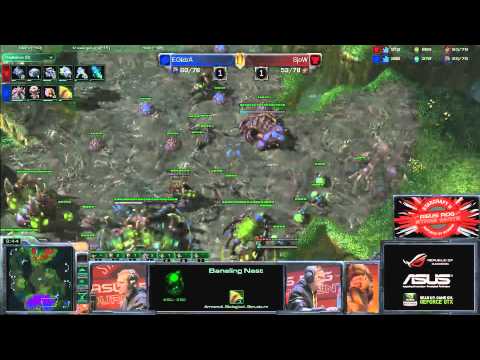 ASUS ROG : RO8 : Match 3 - IdrA (Z) v SjoW (T)
