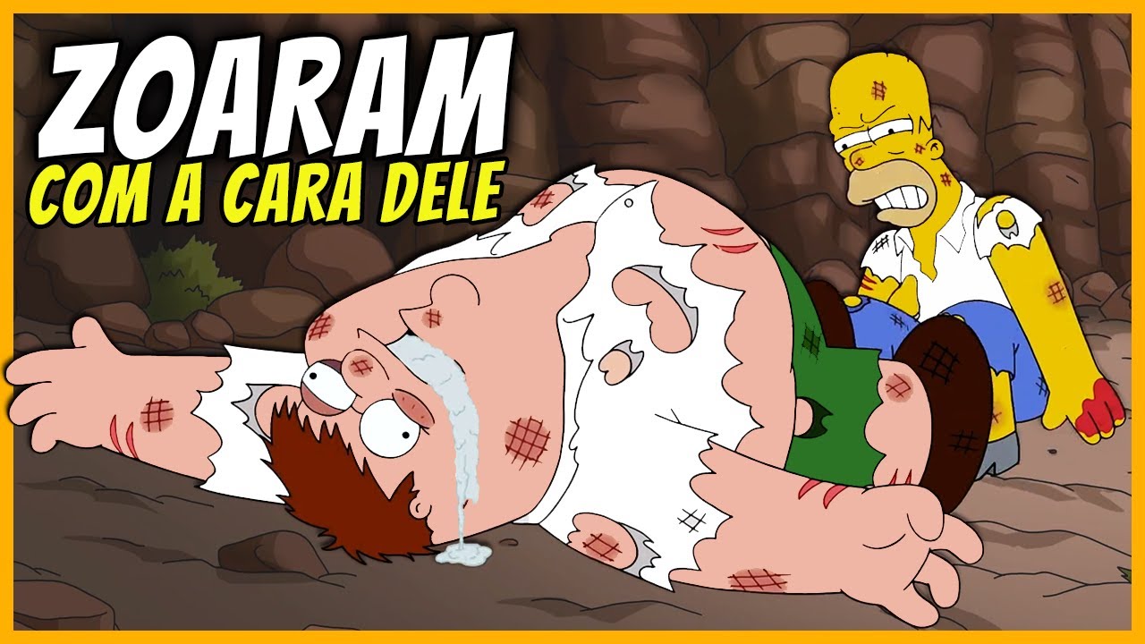 7 VEZES QUE OS SIMPSONS ZOARAM FAMILY GUY