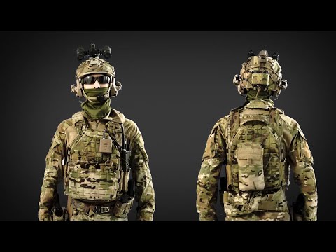 YAKEDA Latest Tactical Vest Quick Release Laser Cutting Plate Carrier Multicam