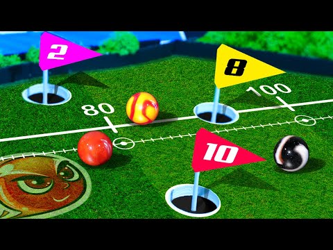 Marble race E6 - Mini Golf - Quadrilla Mable run Tournament by Fubeca