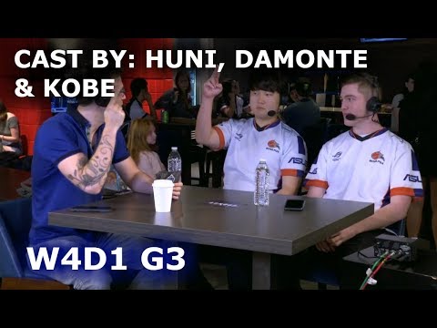 Huni, Damonte & Kobe cast: Clutch vs Golden Guardians (NA LCS Lounge) | W4D1 S8 NA LCS Summer 2018