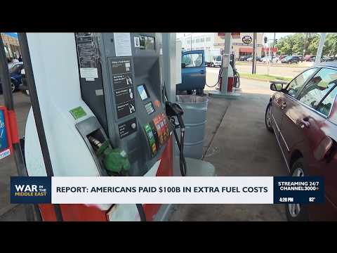 Report: Americans pay $100B in extra fuel costs