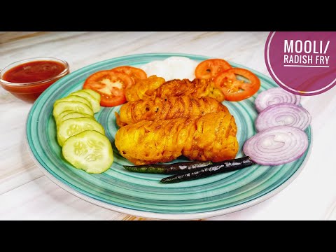 Radish fry |Mooli Fry |Radish Fry Recipe |Mooli Fry Recipe |Radish Recipe | Mooli Recipe |Starters