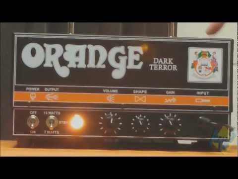 Orange Dark Terror High Gain Class A 15W W/Fx Loop image 7