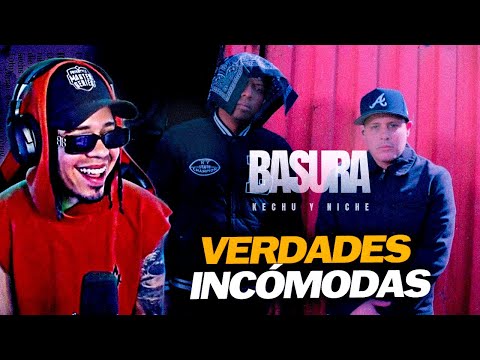 Harsh truths in rap 🇻🇪 Kechu & Niche – Basura | Reaction 🥶