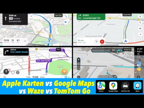 Die besten iPhone Navi-Apps 2022: Apple Karten vs Google Maps vs Waze vs TomTom Go