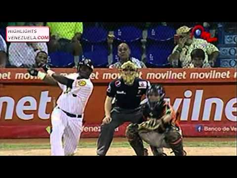 Highlights Jornada 16/12 LVBP. Águilas del Zulia vs Leones del Caracas