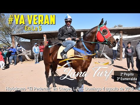 HIP. EL PEDERNAL, CHEPES L.R.- 04/08/2019 - YA VERAN, PEPITO, ESMERALDA