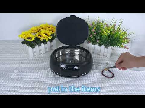 BCM 191 700ml 24W ultrasonic cleaner testing video