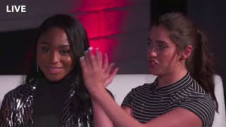 Fifth Harmony talk about He Like That - Vevo Live