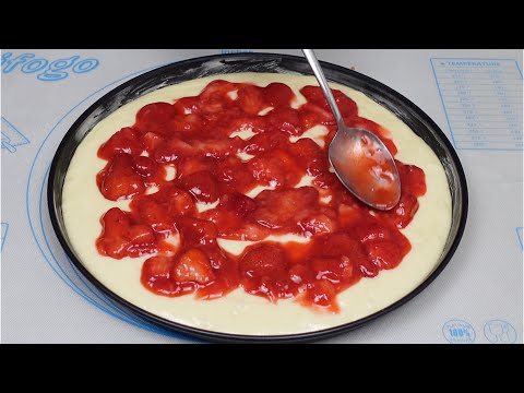 Италијанска пита од јагода без месења коју сви воле!