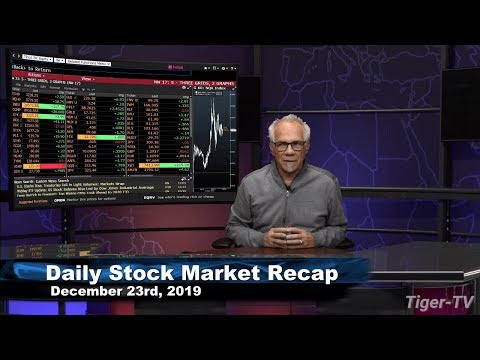 December 23rd, Daily Market Recap on TFNN - 2019