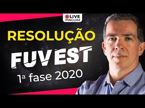 RESOLUÇÃO FUVEST 2020 Primeira Fase | FÍSICA | Professor Pinguim