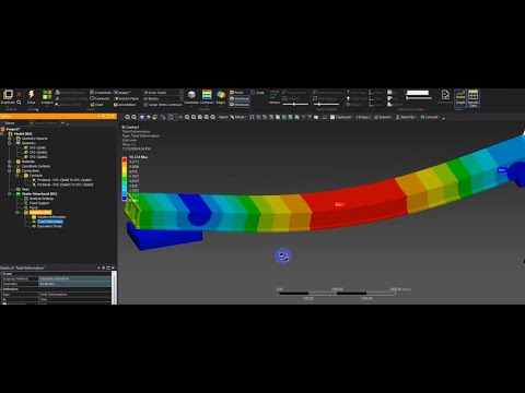 Ansys Structure: Linear vs Nonlinear contact analysis