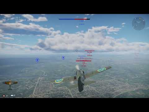 Swedish J-22 Fighter Destroys German Bomber and Fighter | War Thunder