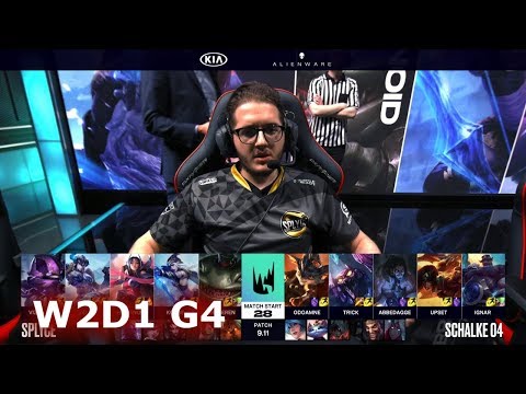 Splyce vs Schalke 04 | Week 2 Day 1 S9 LEC Summer 2019 | SPY vs S04 W2D1