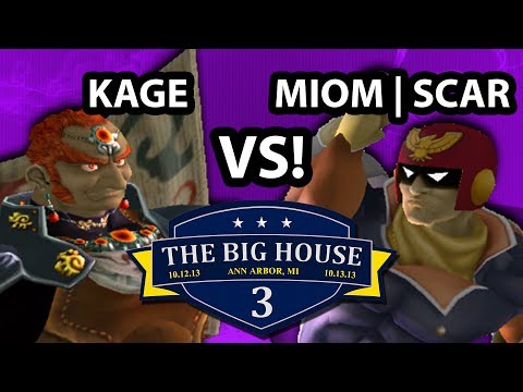 The Big House 3 - Scar (Captain Falcon) Vs. Kage (Ganondorf) - Pools Round 2 - SSBM