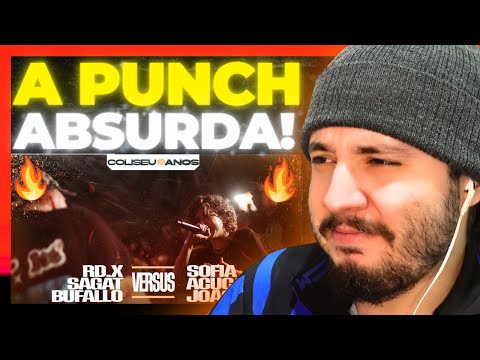RD.X, SAGAT E BUFALLO X SOFIA, JOÃO VEGA E ACUCA - 6 ANOS BATALHA DO COLISEU | REACT BAUEB