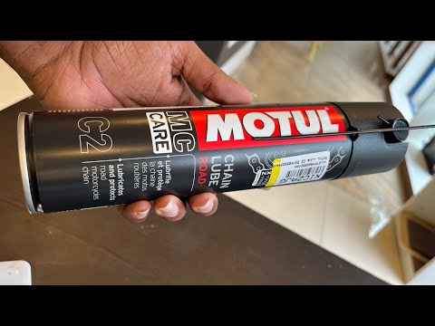 MOTUL chain lube C2 | chain lubing | best chain cleaner | Royal Enfield