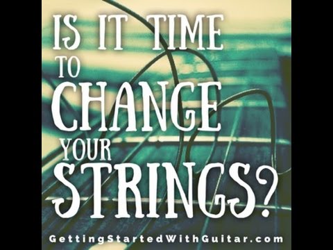 Is it Time to Change Your Guitar Strings?