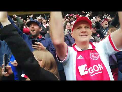 Ajax sfeerbeelden compilatie vak 124 Johan Cruijff ArenA