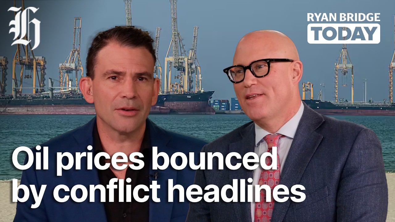 Oil prices bounced by conflict headlines I Ryan Bridge TODAY