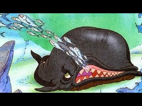 Walt Disney (1940) Pinocchio - Geppetto Trapped Inside Monstro The Whale 