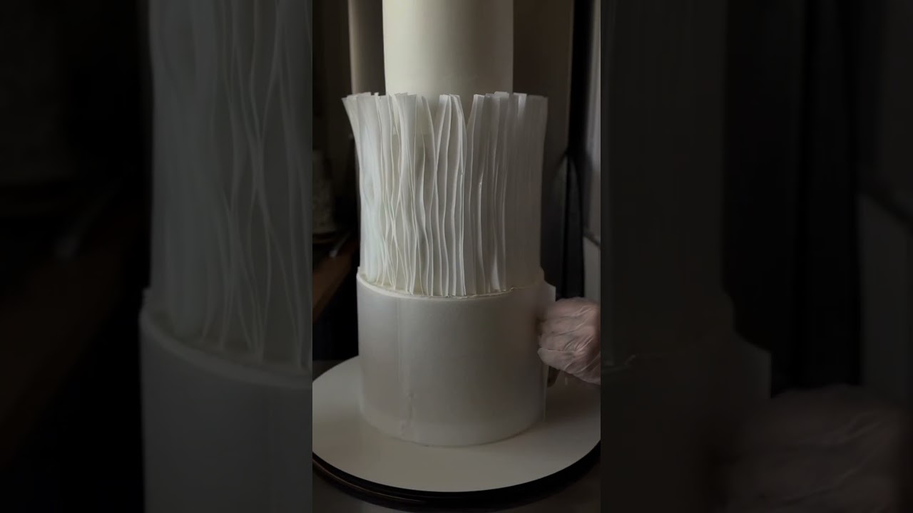Décor de wedding cake en wafer paper (papier azyme)