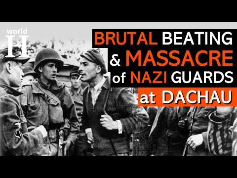 Dachau Massacre - Brutal Execution of Nazi Guards during Dachau Liberation Reprisals - World War 2