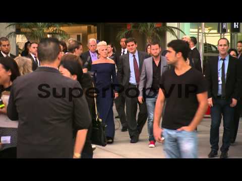 Alecia Moore at Thanks For Sharing Los Angeles Premiere o...