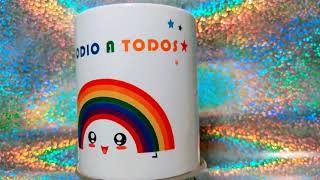 Taza blanca los odio a todos