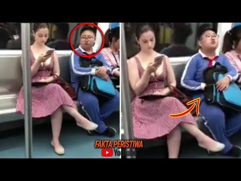 Direkam Diam-Diam!! Cewek Cantik ini Tak Sadar!! Saat Terjadi Hal Tak Terduga ini!! Perhatikan!